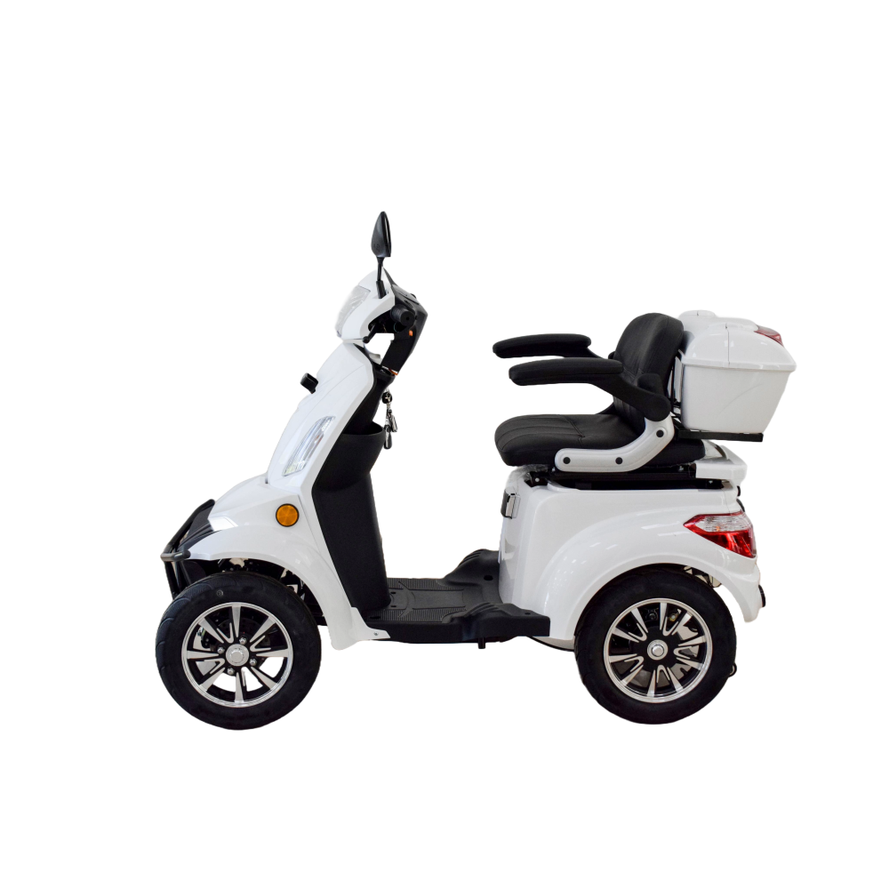ΤΕΤΡΑΚΥΚΛΟ ΗΛΕΚΤΡΙΚΟ SCOOTER T408 QUATER ΛΕΥΚΟ