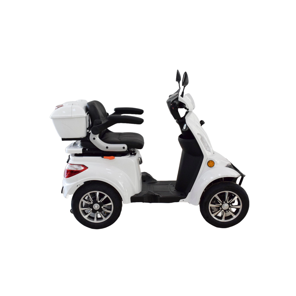 ΤΕΤΡΑΚΥΚΛΟ ΗΛΕΚΤΡΙΚΟ SCOOTER T408 QUATER ΛΕΥΚΟ
