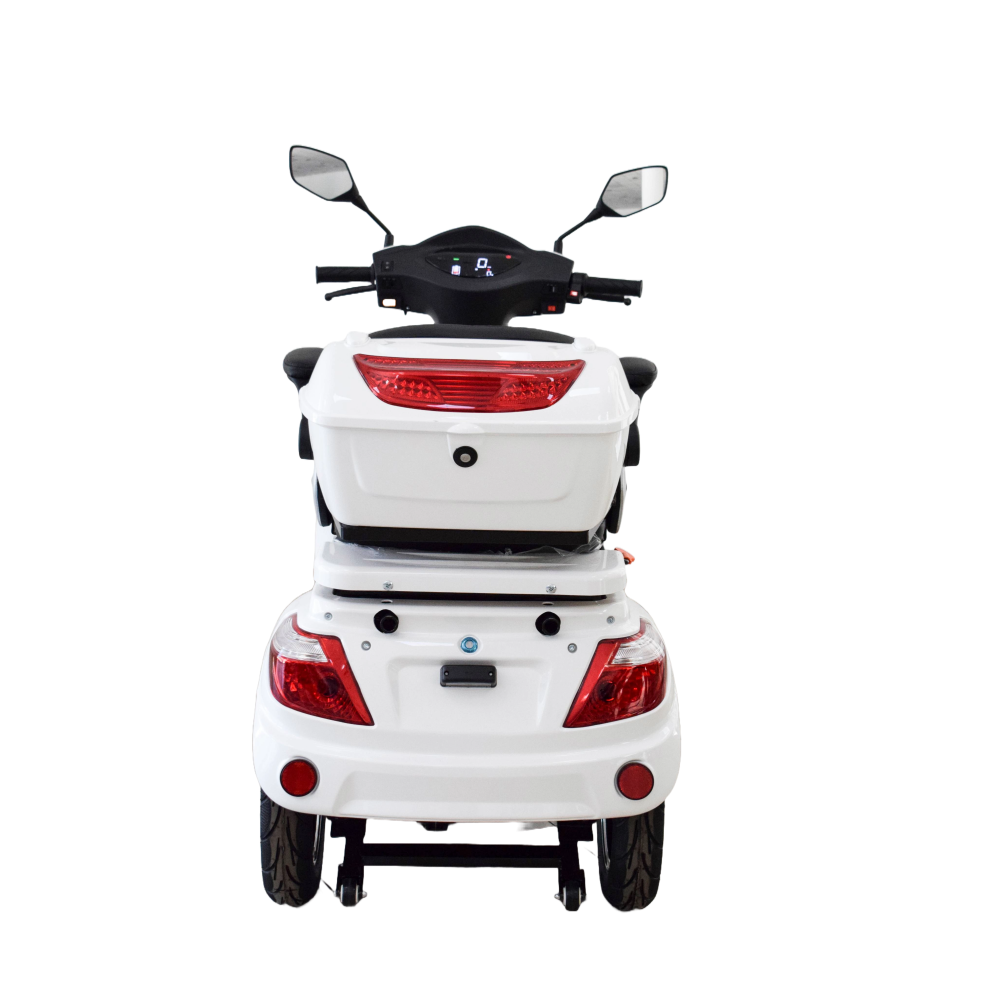 ΤΕΤΡΑΚΥΚΛΟ ΗΛΕΚΤΡΙΚΟ SCOOTER T408 QUATER ΛΕΥΚΟ