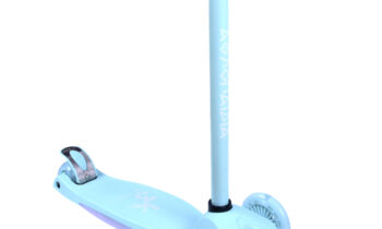 Πατίνι (Scooter) αναδιπλούμενο με φωτιζόμενη βάση και ροδάκια - Μέντα