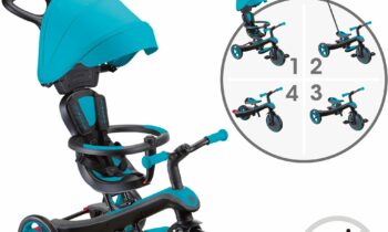Τρίκυκλο Globber Trike Explorer 4 σε 1 Γαλάζιο