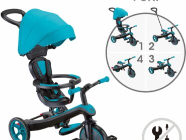 Τρίκυκλο Globber Trike Explorer 4 σε 1 Γαλάζιο