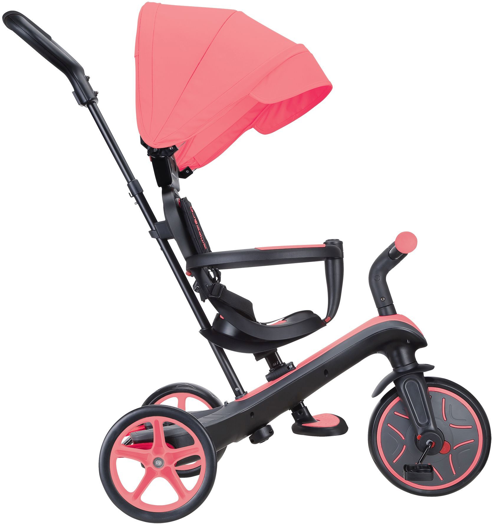 Τρίκυκλο Globber Trike Explorer 4 σε 1 Ροζ