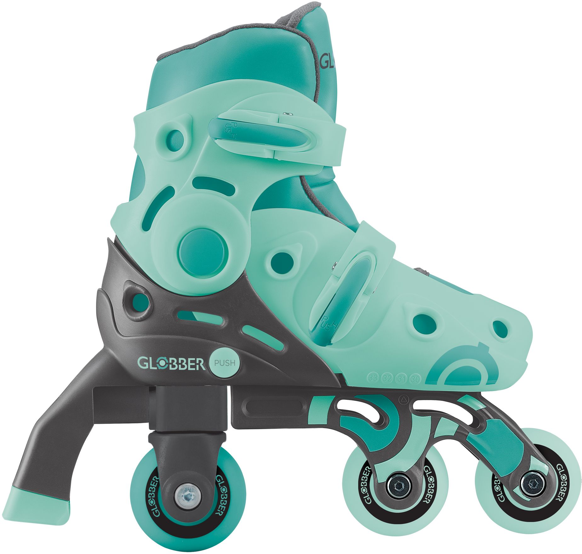 Αυξομειούμενα Ρόλερ Globber 2 σε 1 No 30-33 Μέντα