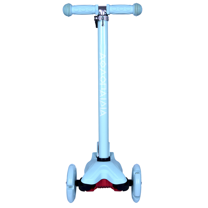 Πατίνι (Scooter) αναδιπλούμενο με φωτιζόμενη βάση και ροδάκια - Μέντα