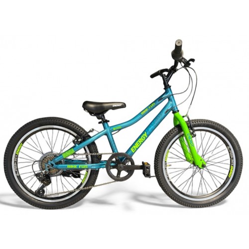 Παιδικό ποδήλατο Energy Fun 20" - Blue Neon Green - 7 ταχύτητες