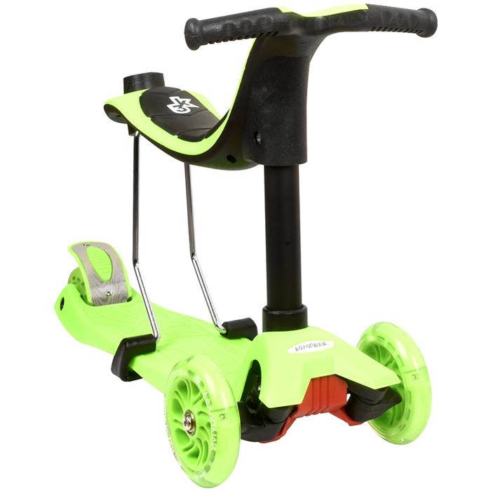 Αθλοπαιδιά Τρίροδο 3 σε 1 Πατίνι - Πράσινο