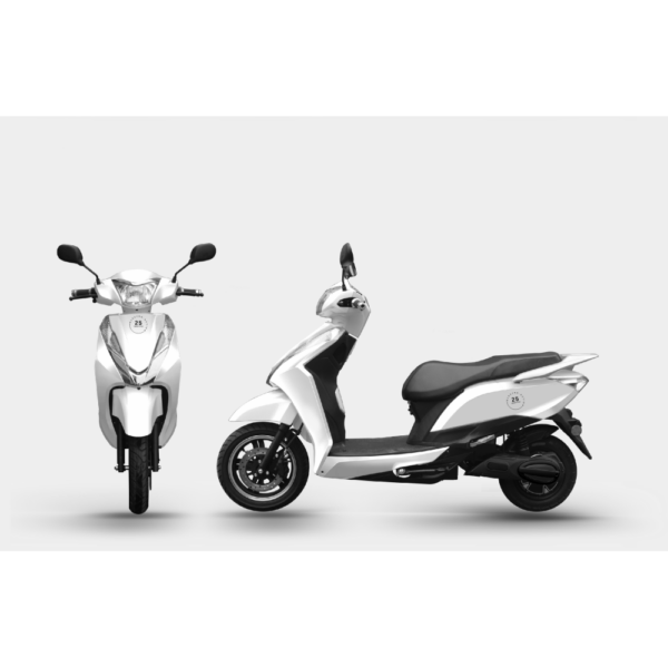 ΗΛΕΚΤΡΙΚΟ SCOOTER ΔΙΚΥΚΛΟ ΧΩΡΙΣ ΔΙΠΛΩΜΑ ΛΕΥΚΟ ELECTRO-ACTION 25