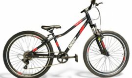 Ποδήλατο Energy Fun 26" - Μαύρο Ματ Κόκκινο - 7 ταχύτητες