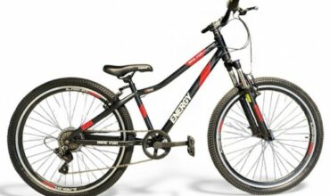 Ποδήλατο Energy Fun 26" - Μαύρο Ματ Κόκκινο - 7 ταχύτητες