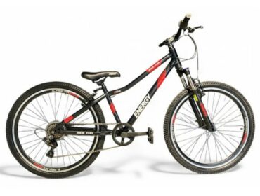Ποδήλατο Energy Fun 26" - Μαύρο Ματ Κόκκινο - 7 ταχύτητες