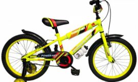 Παιδικό ποδήλατο 18 " POWER-NET Mix - Κίτρινο