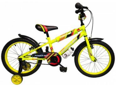 Παιδικό ποδήλατο 18 " POWER-NET Mix - Κίτρινο