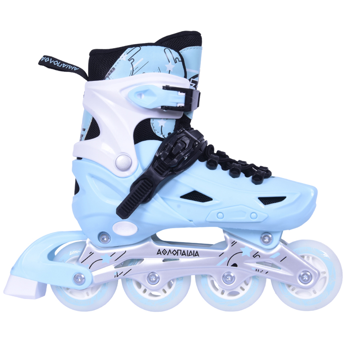 Αυξομειούμενα Πατίνια/Roller Skates/Παγοπέδιλα 3 σε 1 - Μέντα