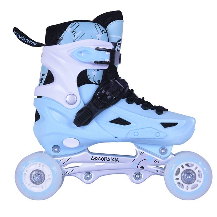 Αυξομειούμενα Πατίνια/Roller Skates/Παγοπέδιλα 3 σε 1 - Μέντα