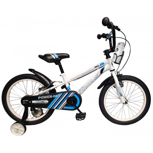 Παιδικό ποδήλατο 18 " POWER-NET Mix - Άσπρο
