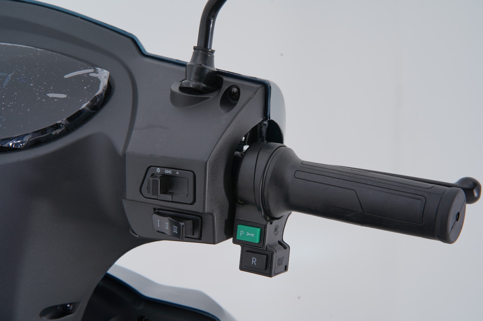 Ηλεκτρικό Μηχανάκι "ZX" ΜΑΥΡΟ ELECTRIC 2000W 60V30Ah