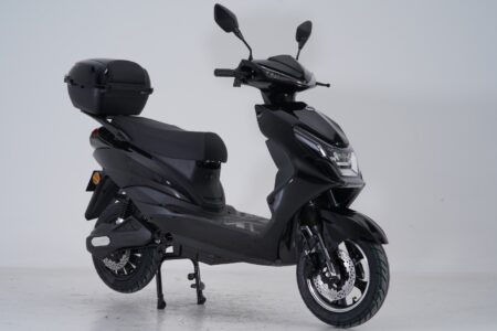 Ηλεκτρικό Μηχανάκι "ZX" ΜΑΥΡΟ ELECTRIC 2000W 60V30Ah