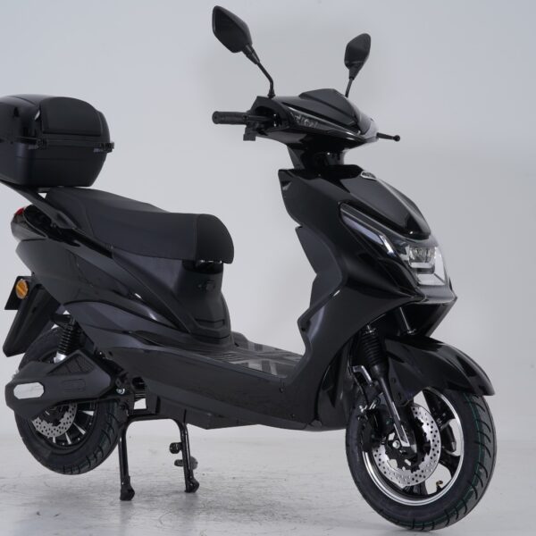 Ηλεκτρικό Μηχανάκι "ZX" ΜΑΥΡΟ ELECTRIC 2000W 60V30Ah