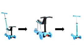 Αθλοπαιδιά Τρίροδο Πατίνι 3 σε 1 - Μπλε