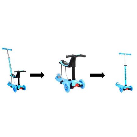 Αθλοπαιδιά Τρίροδο Πατίνι 3 σε 1 - Μπλε