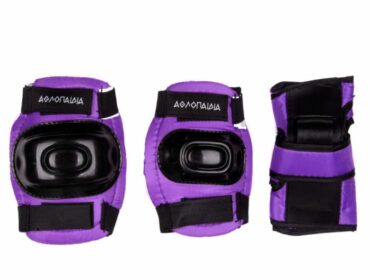 Σετ Παιδικά Προστατευτικά 3τμχ - Μωβ