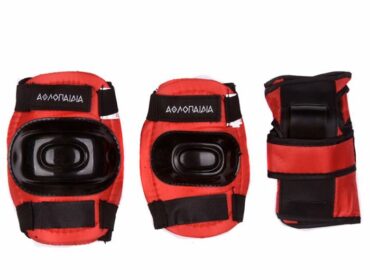 Σετ Παιδικά Προστατευτικά 3τμχ - Κόκκινο