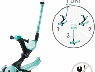 Πατίνι Globber Go Up Deluxe Fantasy Lights Φυστικί