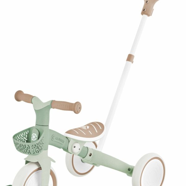 Globber Τρίκυκλο Ποδήλατο εκμάθησης Trike 3 σε1 Plus Eco Φυστικί
